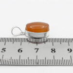 گردنبند عقیق سرخ یمنی نقره زنانه و مردانه طرح یاسین + حرز امام جواد (ع) - Image 3