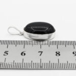 گردنبند عقیق مشکی نقره زنانه ومردانه طرح شمس + حرز امام جواد (ع) - Image 2