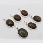 گردنبند عقیق سلیمانی نقره زنانه و مردانه طرح دریا + حرز امام جواد (ع) - Image 2