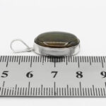 گردنبند عقیق سلیمانی نقره زنانه و مردانه طرح دریا + حرز امام جواد (ع) - Image 3