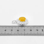 گردنبند شرف الشمس زنانه نقره طرح فاراد + حکاکی - Image 3