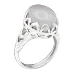 انگشتر عقیق کبود نقره مردانه و زنانه طرح دانی