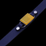 دستبند شرف الشمس چرم طبیعی نقره طرح کامل + حکاکی + حرز امام جواد (ع) - Image 3