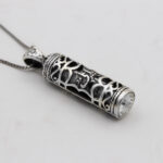 گردنبند حرز امام جواد (ع) نقره طرح جامع الاحراز - Image 3