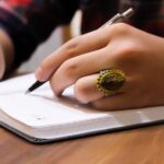 انگشتر حدید صینی نقره مردانه طرح رولکسی "لا فتی الا علی (ع)" - Image 3