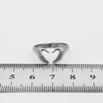 حلقه نقره زنانه و مردانه مدل آغوش طرح قلب - Image 2