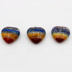 گردنبند هفت چاکرا مردانه و زنانه طرح دل بزرگ - Image 4