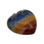 گردنبند هفت چاکرا مردانه و زنانه طرح دل بزرگ