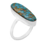 انگشتر فیروزه نیشابوری نقره دست ساز مردانه و زنانه طرح مازار + حرز امام جواد (ع)