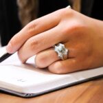 انگشتر فیروزه نیشابوری نقره دست ساز مردانه طرح منیب - Image 3