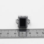 انگشتر حدید صینی نقره مردانه طرح پیروزگر + حکاکی - Image 5