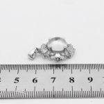 گردنبند در نجف نقره زنانه طرح دانی - Image 3