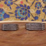 ست حلقه نقره زنانه مردانه طرح خوردخت - Image 3