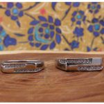 ست حلقه نقره زنانه مردانه طرح خوشدل - Image 3