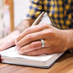 ست حلقه نقره زنانه مردانه طرح خوشگو - Image 2