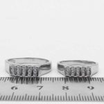 ست حلقه نقره زنانه مردانه طرح درنا - Image 4