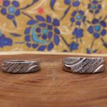 ست حلقه نقره زنانه مردانه طرح ربکا - Image 3