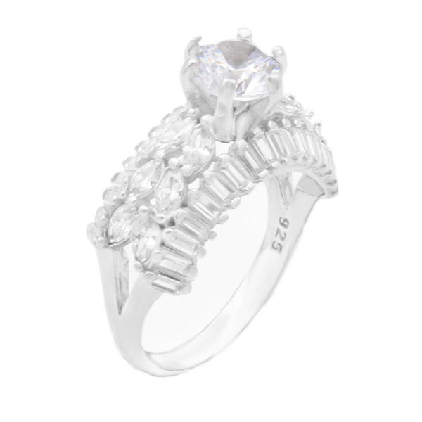۱۴-۸-۱۲۱-solitaire-silver-ring (1) زیباترین حلقه تک نگین ارزان