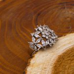 حلقه نقره زنانه طرح تمیس - Image 2