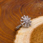 حلقه نقره زنانه طرح گیلدخت - Image 2