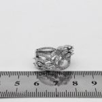 حلقه نقره زنانه طرح ثمر - Image 3