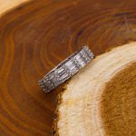 حلقه نقره زنانه طرح مهرنوش - Image 2