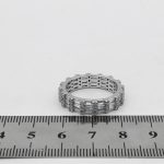 حلقه نقره زنانه طرح مهرنوش - Image 3