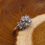 حلقه نقره زنانه طرح میتران - Image 2