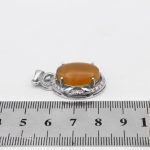 گردنبند عقیق سرخ نقره زنانه طرح آرتمیس - Image 3