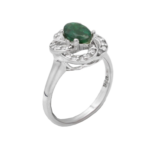 ۶-۱-۱۷۰-emraled-woman-ring (4) انگشتر زمرد