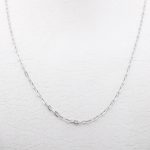 زنجیر نقره ظریف طرح آدام با عیار ۹۲۵ مخصوص گردنبند (۴۵ سانتی متری) - Image 2