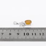 گردنبند عقیق سرخ یمنی نقره زنانه طرح ماکیلا - Image 4