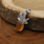 گردنبند عقیق سرخ یمنی نقره زنانه طرح ماکیلا - Image 3