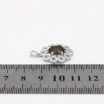 گردنبند الکساندریت الماس تراش نقره زنانه طرح نوران - Image 4