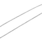 زنجیر نقره طرح ناتان با عیار ۹۲۵ مخصوص گردنبند (۵۵ سانتی متری)