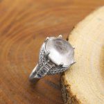 انگشتر در نجف نقره زنانه طرح طلعت - Image 3