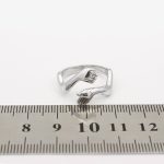 حلقه نقره زنانه طرح مادر - Image 4