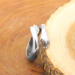 حلقه نقره زنانه طرح فرشته - Image 2