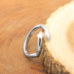 حلقه نقره زنانه طرح آنجل - Image 2