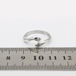 حلقه نقره زنانه طرح آنجل - Image 4