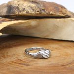 حلقه نقره زنانه طرح همدم - Image 3