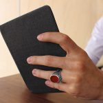 انگشتر عقیق سرخ یمنی نقره مردانه طرح سرحان - Image 4