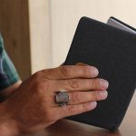 انگشتر عقیق شجر نقره مردانه طرح صدرالدین - Image 3