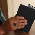 انگشتر زمرد زامبیا الماس تراش نقره مردانه طرح آرارات - Image 3