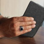 انگشتر عقیق مشکی یمنی نقره مردانه طرح نیکان - Image 3