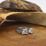 حلقه نقره زنانه طرح آنا - Image 2