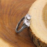 حلقه نقره زنانه طرح آنا - Image 3