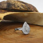 حلقه نقره زنانه طرح اوج - Image 2