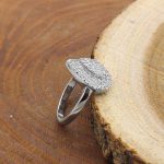 حلقه نقره زنانه طرح اوج - Image 3