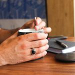 انگشتر عقیق یمنی نقره دست ساز طرح فرات + حرز امام جواد (ع) - Image 3